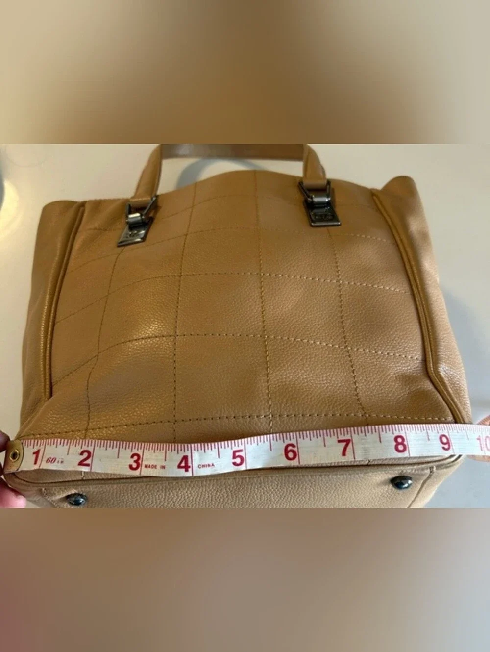 Chanel Chocolate Tote Beige